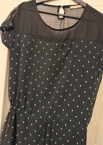 Lacivert Elbise - Görsel 2