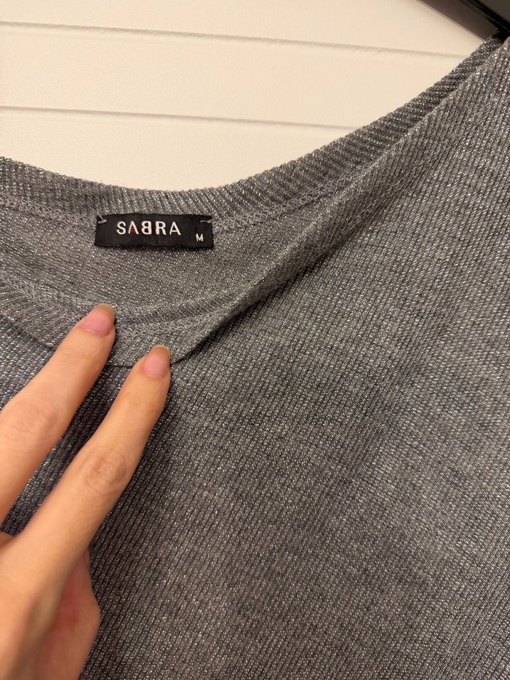 Gri Uzun Kollu Midi Triko Elbise - Görsel 2