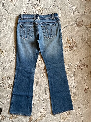 26 Beden H&M çift düğmeli ispanyol jean