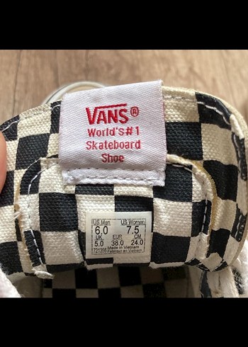 Boğazlı Vans Kaykay Ayakkabısı Limited Edition - Görsel 4