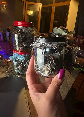 Pandora Gizemli Takı Kavanozu +20 Parça