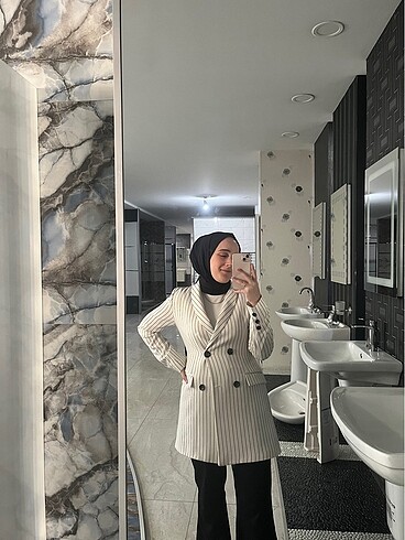 36 Beden Astarlı Havoş blazer ceket