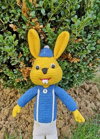 Beden Renk Amigurumi Tavşan