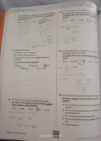  Beden 11 SINIF KİMYA TEST KİTABI