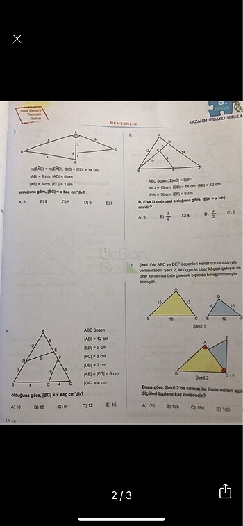  345 Geometri Soru Bankası