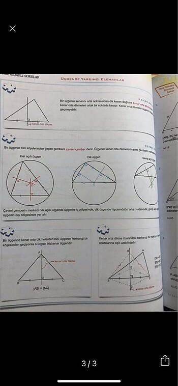  Beden 345 Geometri Soru Bankası