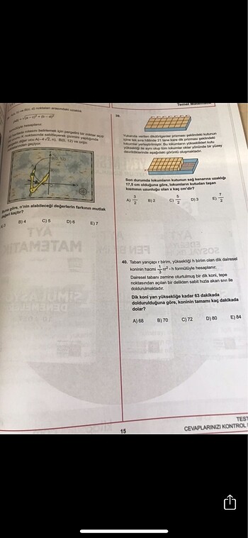  3D Tyt Matematik Deneme