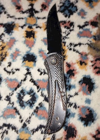 Gri Katlanır Cep Bıçağı - Görsel 3