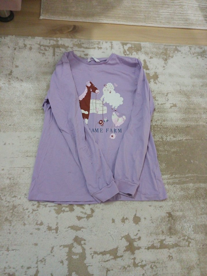 penti pijama üstü 11-12 yaş - Görsel 2