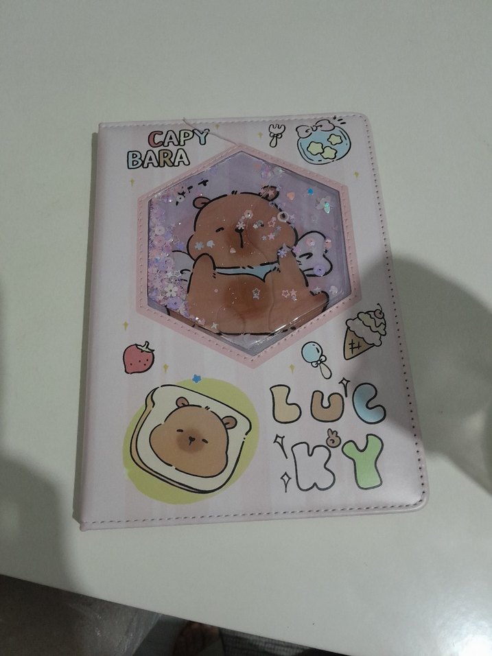 Pastel Kahverengi Ayıcık Desenli Defter cocuk - Görsel 3