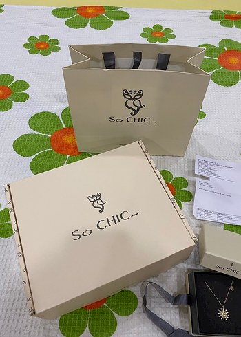  Beden altın Renk So chic kolye