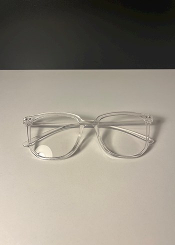  Beden gri Renk Chrome Hearts Unisex Şeffaf Gözlük