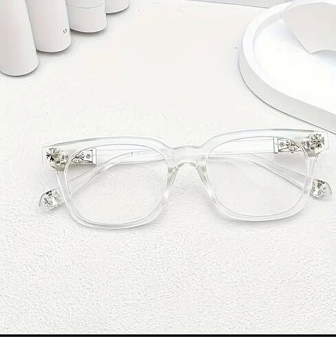 Chrome Hearts Şeffaf Gözlük