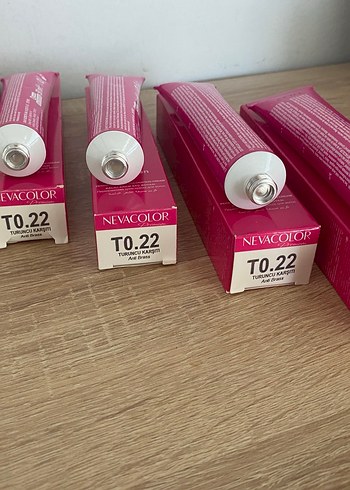 5adetib fiyatıdır.. Nevacolor T0.22 Turuncu Karşıtı Saç Boyası - Görsel 2