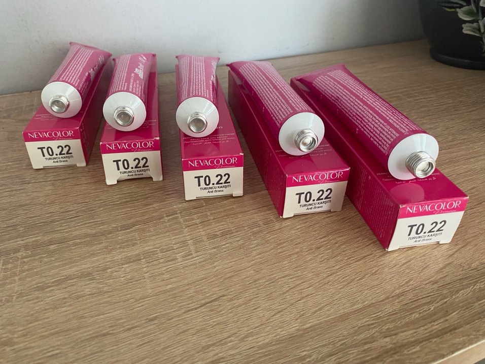 5adetib fiyatıdır.. Nevacolor T0.22 Turuncu Karşıtı Saç Boyası - Görsel 2