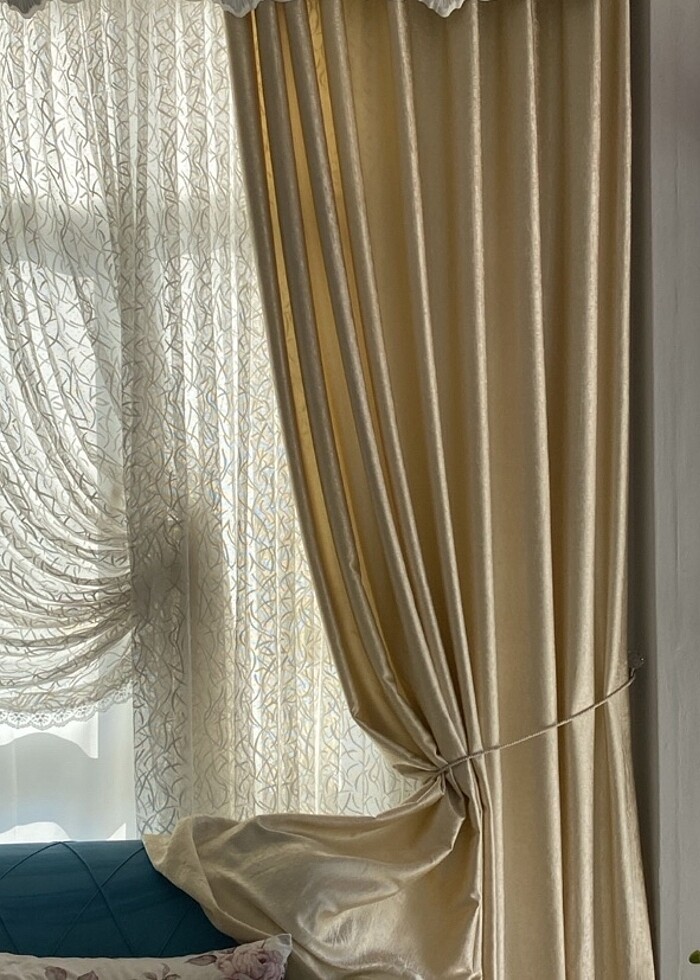 Salon fon perde - Görsel 3