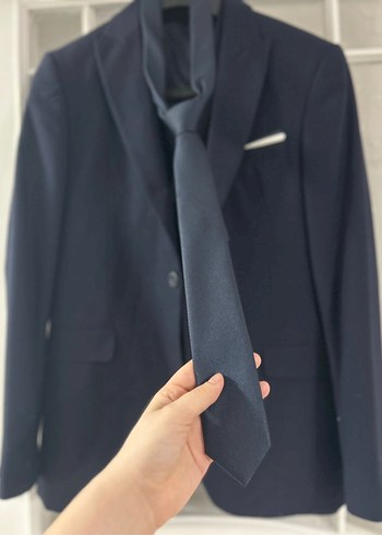 Lacivert damatlık - Görsel 3