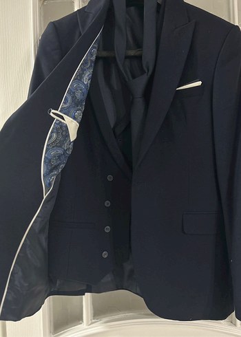 Lacivert damatlık - Görsel 2