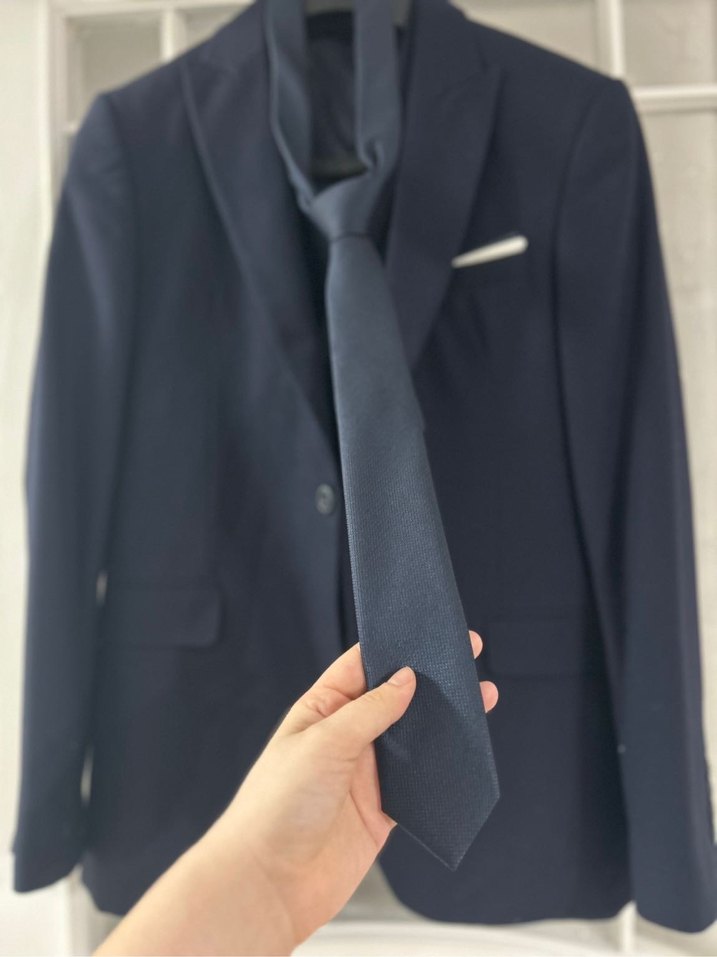 Lacivert damatlık - Görsel 3