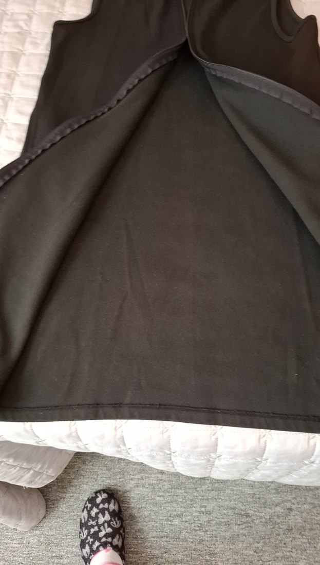 Fermuarlı, Yüksek Yakalı Siyah Kadın Yelek - Görsel 4