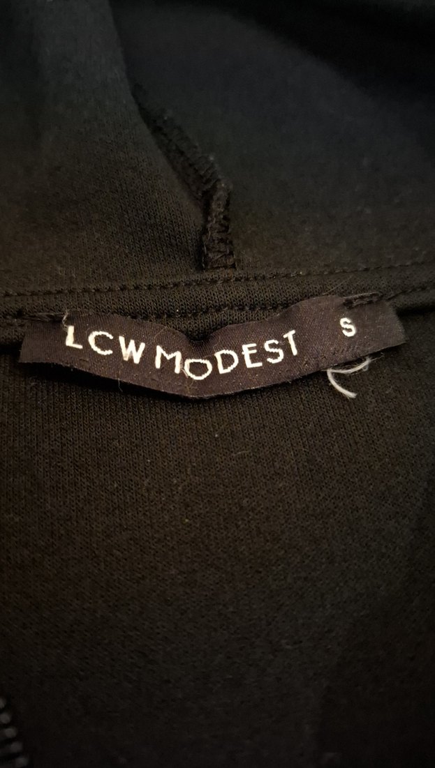 Fermuarlı, Yüksek Yakalı Siyah Kadın Yelek - Görsel 2