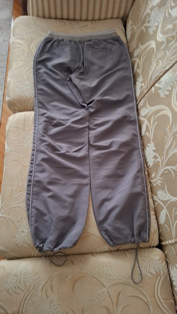 Yazlık Gri Kadın Günlük pantolon - Görsel 5