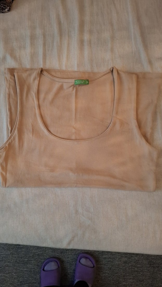 Bej Kolsuz Basic Atlet - Görsel 3