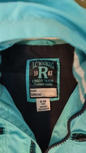 Erkek çocuk yağmurluk  - Görsel 2