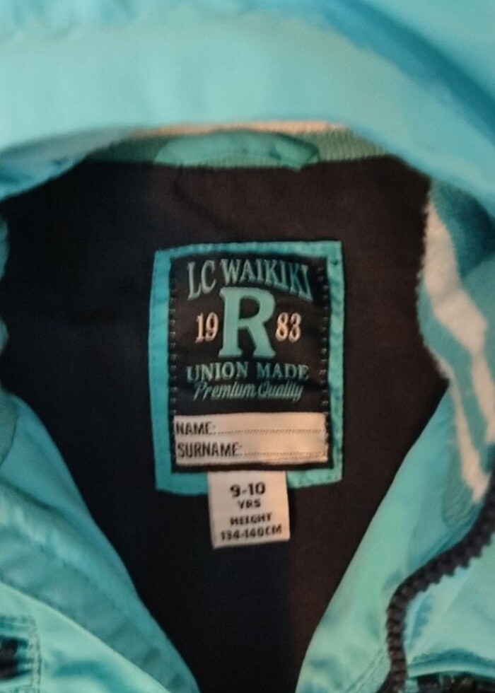 Erkek çocuk yağmurluk  - Görsel 2