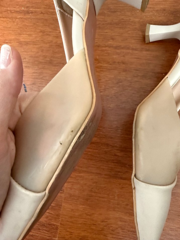 Bej Stiletto Topuklu Kadın Ayakkabı - Görsel 2