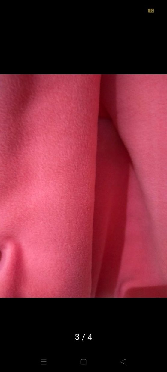 Kız Çocuk Kapüşonlu Fermuarlı Pembe Mont - Görsel 3