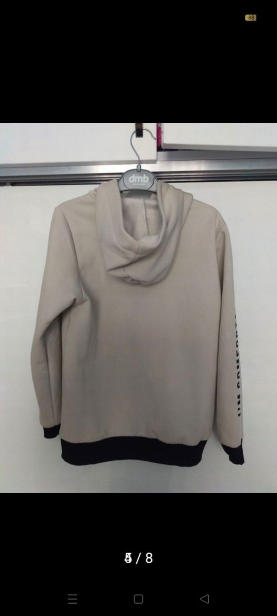 Gri Kapüşonlu Erkek Çocuk alt üst takim - Görsel 4