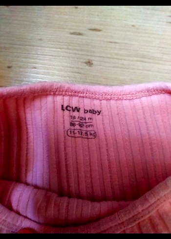 Pembe Pilili Uzun Kollu Bebek Kıyafet Seti - Görsel 3