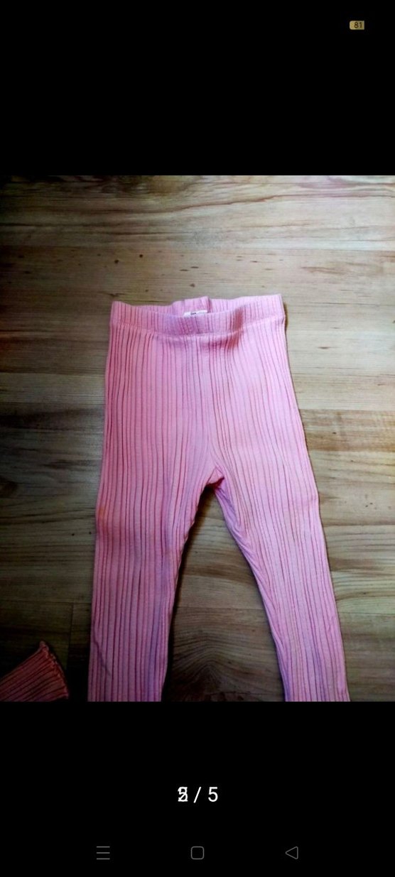 Pembe Pilili Uzun Kollu Bebek Kıyafet Seti - Görsel 2