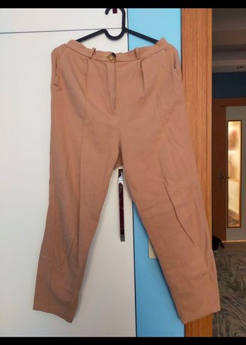 Bej Süet Kadın Ceket Düğmeli Notch Yaka - Görsel 7