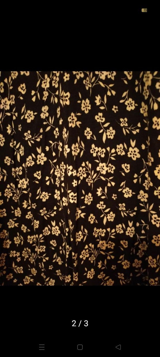 Siyah Vintage Bohem Midi Elbise - Görsel 2