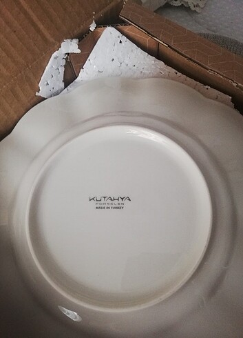  Beden Kütahya 25 cm servis 6 adet