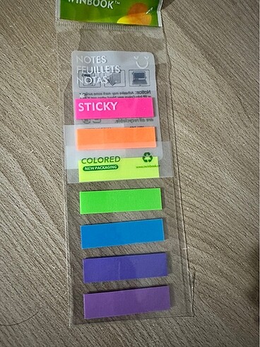 Beden 6 adet post-it seti ????