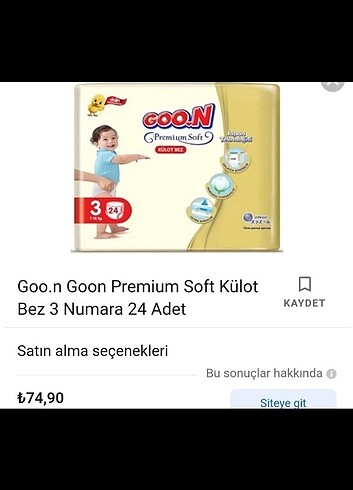 Goon bebek bezi