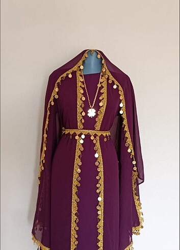 m Beden Yöresel elbise kaftan 