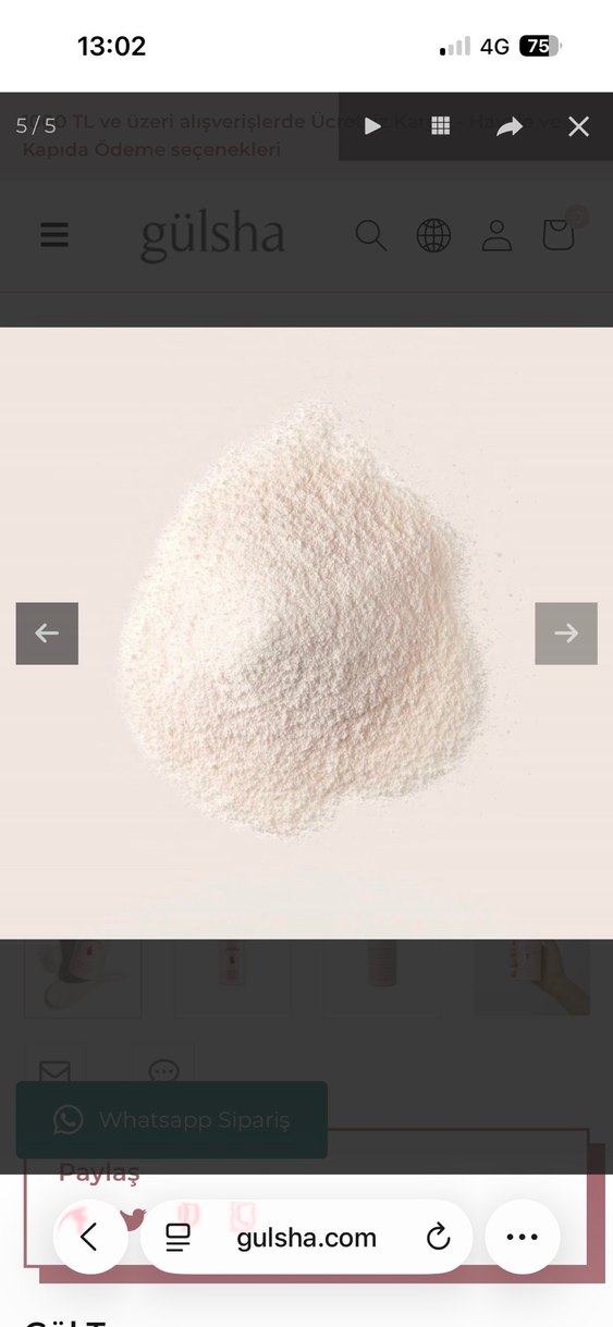 Gülsha Gül Tozu Peeling - Görsel 3