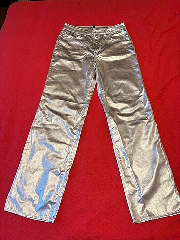 H&M Parlak Pantolon