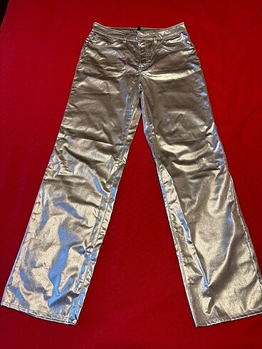 H&M H&M Parlak Pantolon