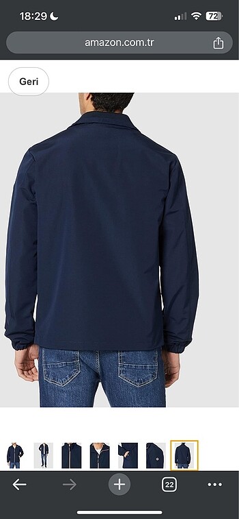 m Beden Orijinal jack and jones ceket