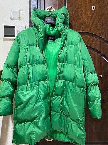 Oversize şişme mont