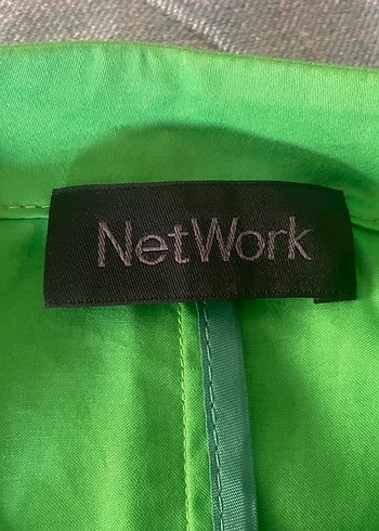 Düğmeli Yeşil Kısa Tulum - Görsel 5