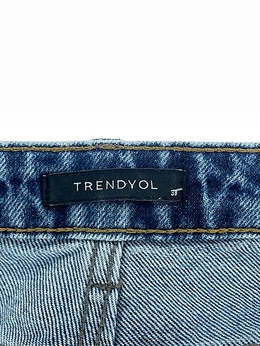 38 Beden lacivert Renk Trendyol & Milla Jean / Kot %70 İndirimli.
