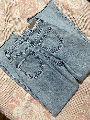 32 Beden mavi Renk Mavi jeans kot pantolon