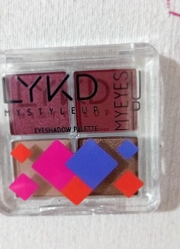 Pastel LYKD DÖRTLÜ FAR PALETİ
