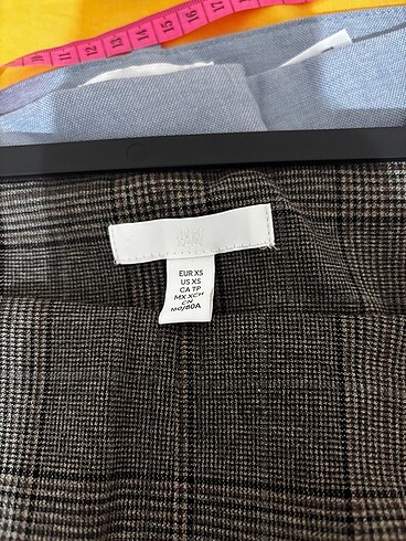 xs Beden kahverengi Renk H&M jile elbise